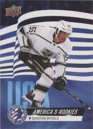2022 Upper Deck National Hockey Card Day - Quinton Byfield #USA-2