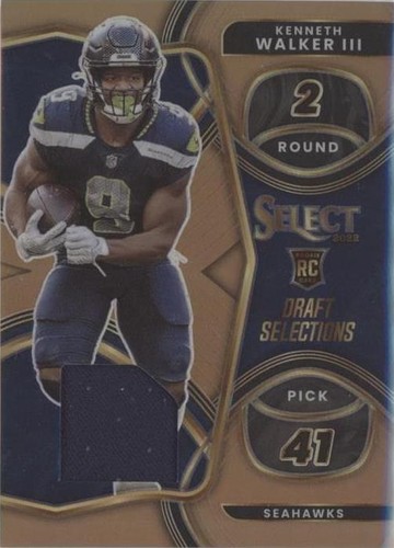 2022 Panini Select Kenneth Walker III #DS-15