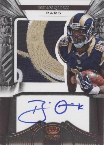 2012 Crown Royale Brian Quick #256