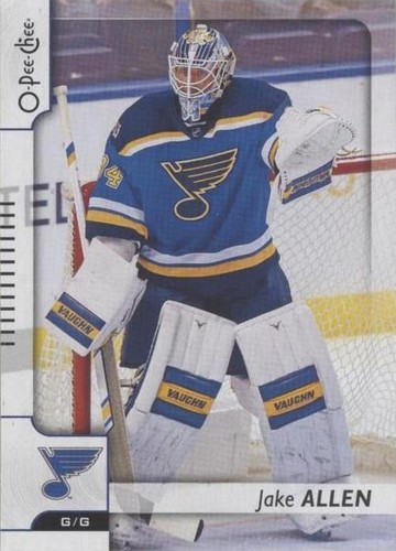 2017-18 O-Pee-Chee - Jake Allen #481