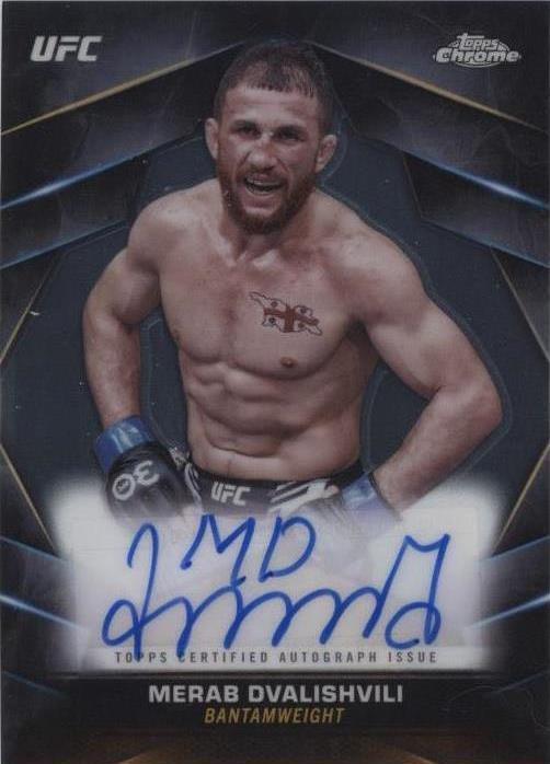 2024 Topps Chrome UFC - Merab Dvalishvili #CVA-MDV