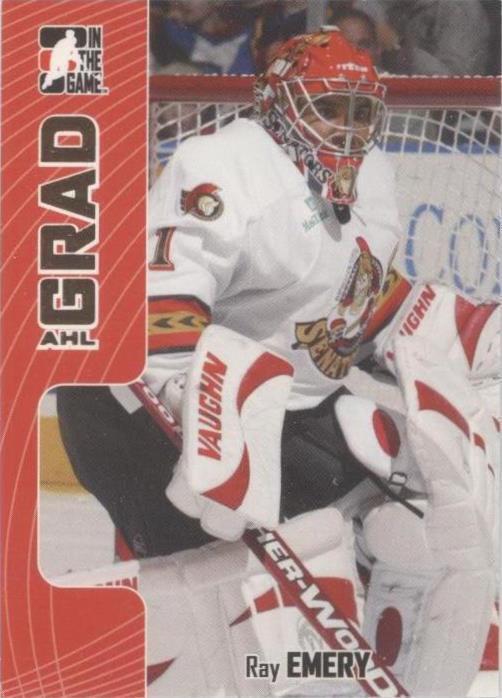 2005-06 In the Game Heroes and Prospects - Ray Emery #430