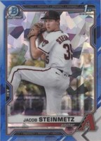2021 Bowman Chrome Draft Sapphire Edition - Jacob Steinmetz #BDC-83