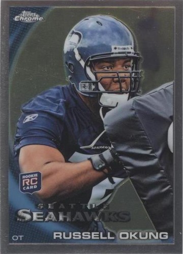 2010 Topps Chrome Russell Okung #C53