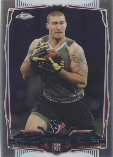 2014 Topps Chrome C.J. Fiedorowicz #131
