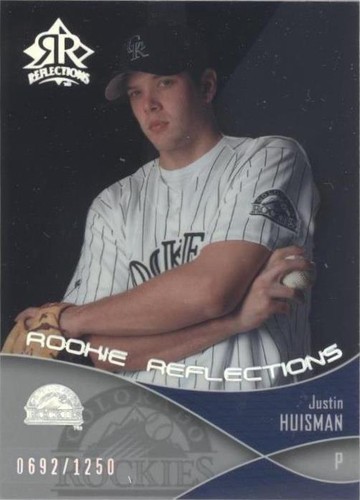 2004 Upper Deck Reflections - Justin Huisman #117