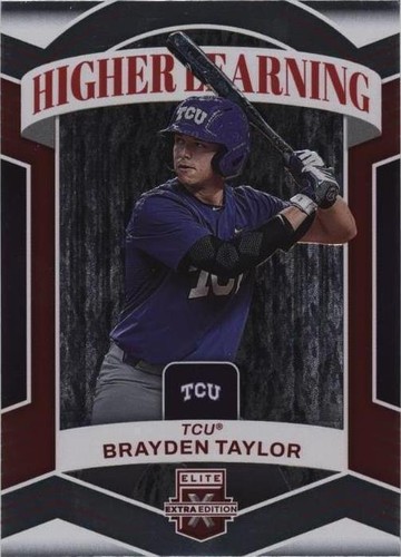 2023 Panini Elite Extra Edition - Brayden Taylor #HL-7