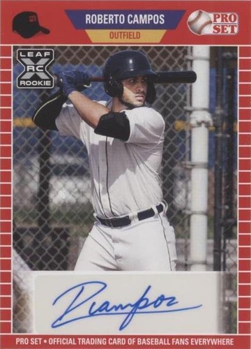 2021 Leaf Pro Set Baseball Blaster - Roberto Campos #PS-RC3