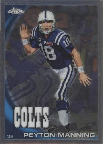 2010 Topps Chrome Peyton Manning #C50