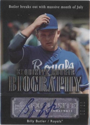 2007 Upper Deck Exquisite Rookie Signatures - Billy Butler #ERB-BB