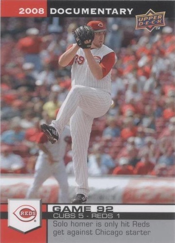 2008 Upper Deck Documentary - Aaron Harang #2772