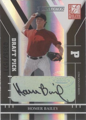 2004 Donruss Elite Extra Edition - Homer Bailey #287