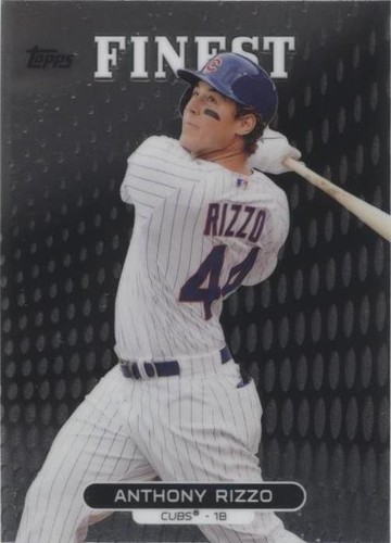 2013 Topps Finest - Anthony Rizzo #72