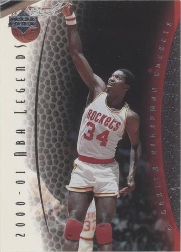 2000-01 Upper Deck NBA Legends - Hakeem Olajuwon #22