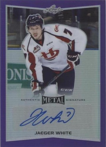 2015-16 Leaf Metal - Jaeger White #BA-JW1