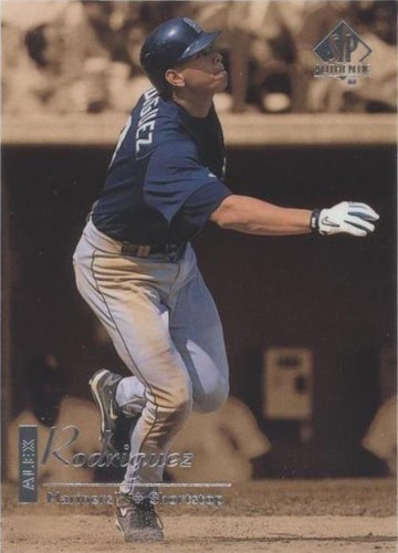 1999 SP Authentic - Alex Rodriguez #77