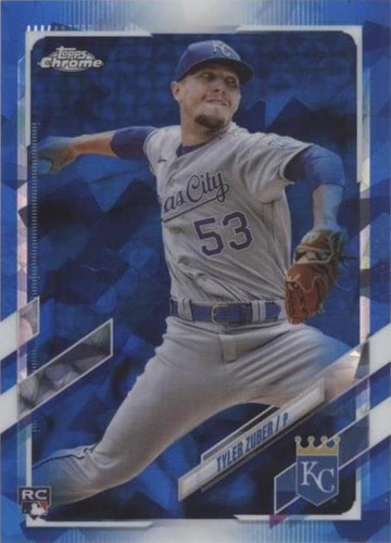 2021 Topps Chrome Update Series Sapphire Edition - Tyler Zuber #US81