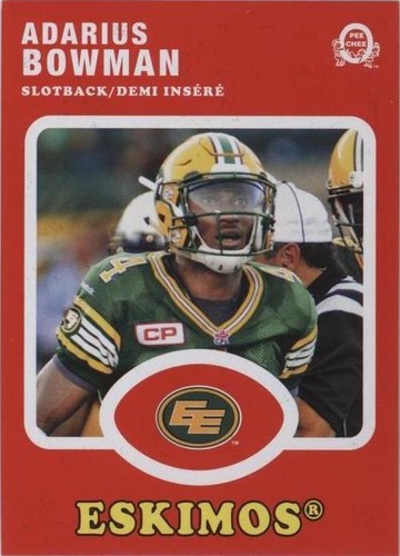 2016 Upper Deck CFL Adarius Bowman #11