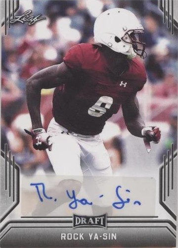 2019 Leaf Draft Rock Ya-Sin #BA-RYS
