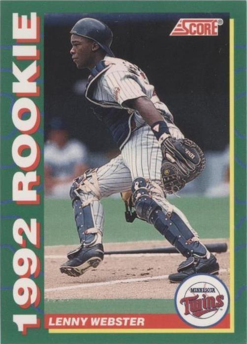 1992 Score Glossy Rookies - Lenny Webster #17