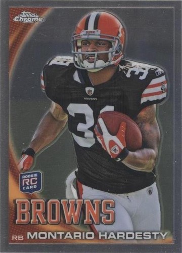 2010 Topps Chrome Montario Hardesty #C168