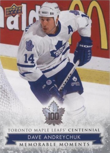 2017 Upper Deck Toronto Maple Leafs Centennial - Dave Andreychuk #193