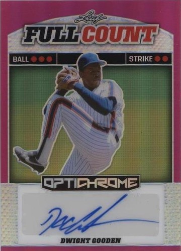 2023 Leaf Eclectic - Dwight Gooden #OFC-DG1