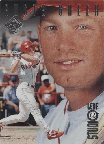 1996 Leaf Studio - Rusty Greer #97