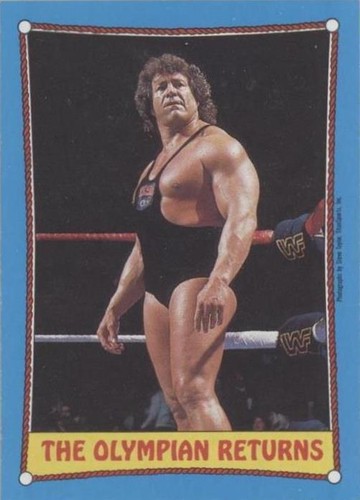 1987 Topps WWF - Ken Patera #45