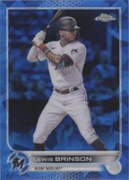 2022 Topps Chrome Sapphire Edition - Lewis Brinson #638