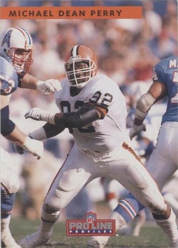 1992 Pro Line Profiles Michael Dean Perry #325