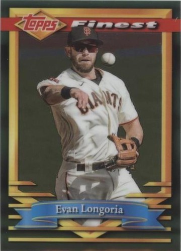 2021 Topps Finest Flashbacks - Evan Longoria #180