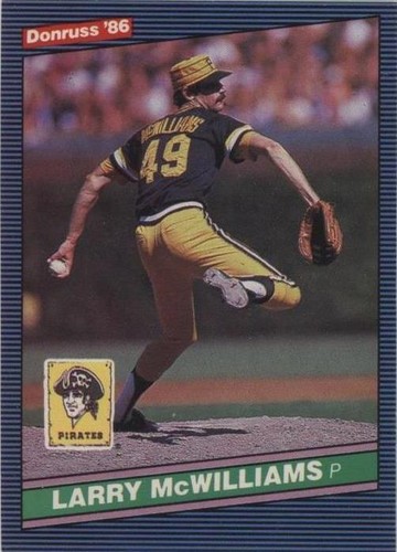 1986 Donruss - Larry McWilliams #264