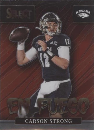 2022 Panini Select Draft Picks Carson Strong #EN-CS