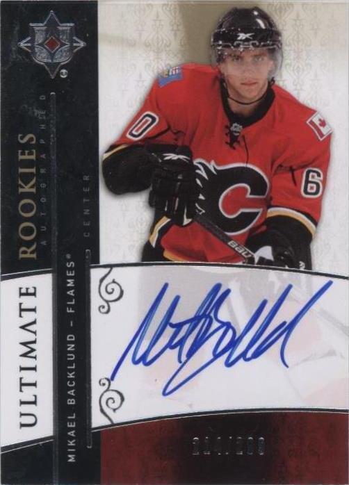 2009-10 Upper Deck Ultimate Collection - Mikael Backlund #105