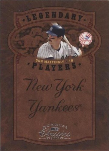 2005 Donruss Classics - Don Mattingly #LP-10