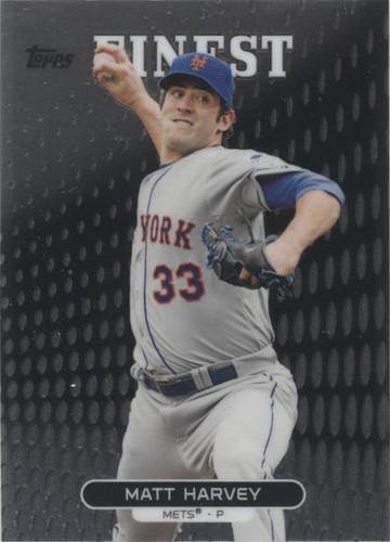 2013 Topps Finest - Matt Harvey #76