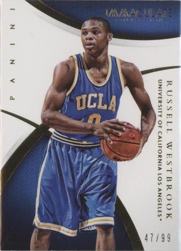2015 Panini Immaculate Collection Collegiate - Russell Westbrook #88