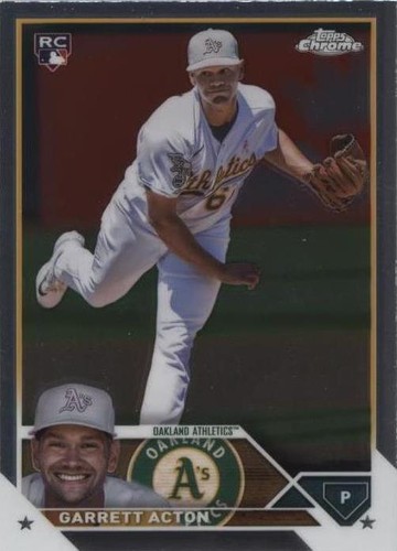 2023 Topps Chrome Update Series - Garrett Acton #USC180