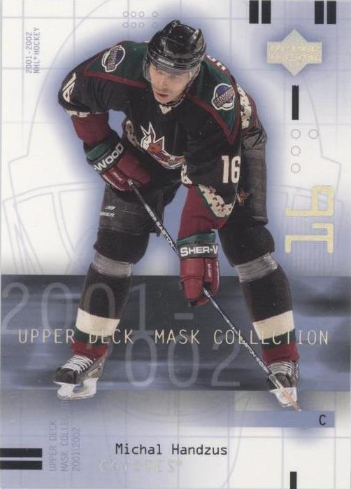 2001-02 Upper Deck Mask Collection - Michal Handzus #74