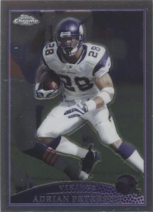 2009 Topps Chrome Adrian Peterson #TC28