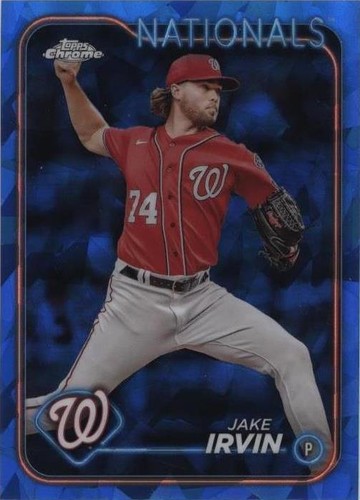 2024 Topps Chrome Sapphire Edition - Jake Irvin #621