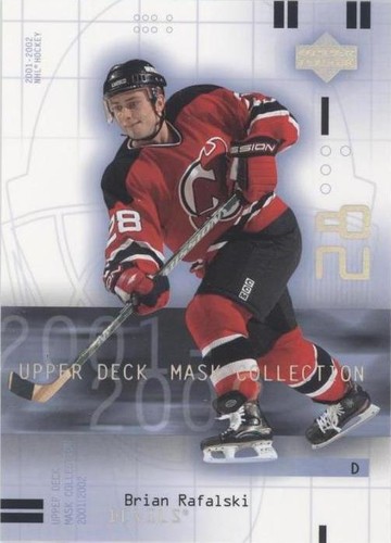 2001-02 Upper Deck Mask Collection - Brian Rafalski #58