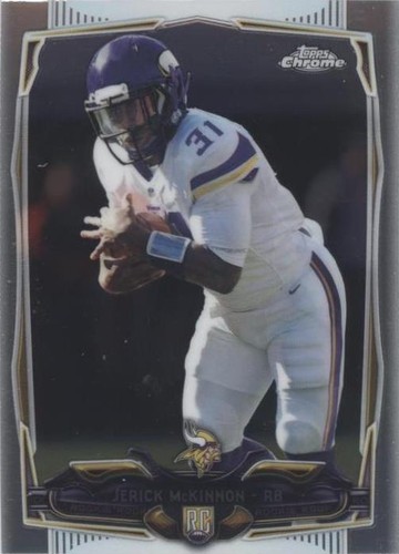 2014 Topps Chrome Jerick McKinnon #160