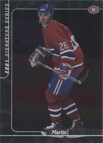 2000-01 In the Game Be A Player Signature Series - Martin Rucinsky #200