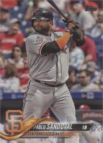 2018 Topps Update Series - Pablo Sandoval #US24
