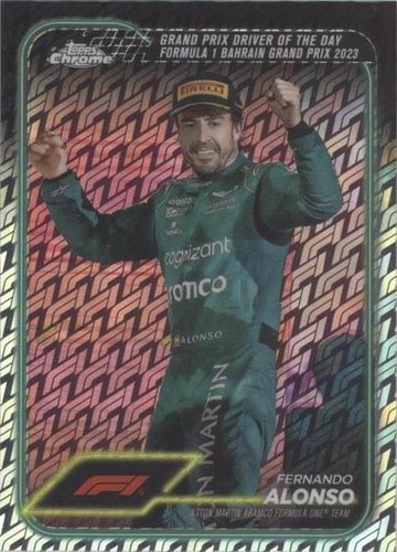 2024 Topps Chrome Formula 1 Logofractor Edition - Fernando Alonso #159
