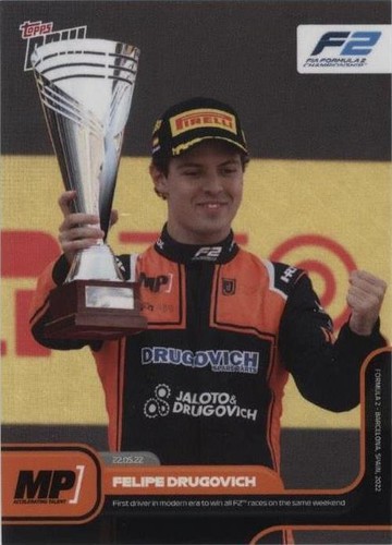 2022 Topps Now F1 - Felipe Drugovich #023