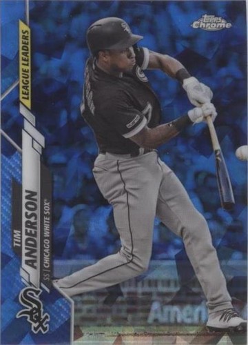 2020 Topps Chrome Sapphire Edition - Tim Anderson #302
