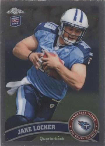 2011 Topps Chrome Jake Locker #185